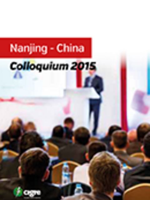 SC B5 Colloquium - Nanjing 2015