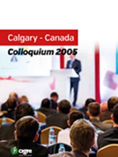 [COLL_CAL_2005] SC B5 Colloquium - Calgary 2005