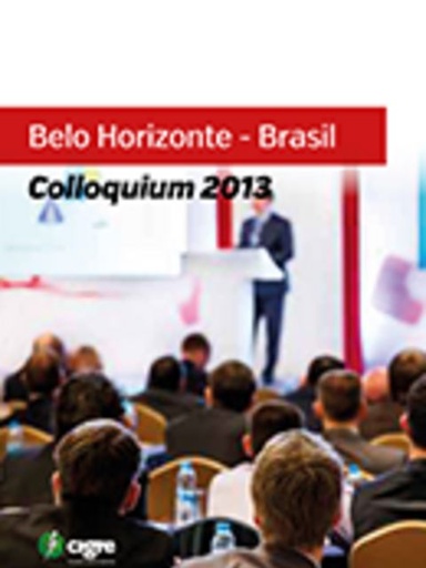 [COLL_BEL_2013] SC B5 Colloquium - Belo Horizonte 2013