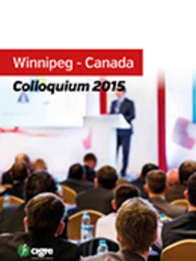 [COLL_WIN_2015] Colloquium - Winnipeg 2015